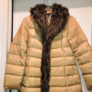INC International faux fur Coat